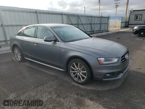 2016 Audi A4 Premium with VIN WAUBFAFL3GN011714, listed as a Copart auction lot 41669145 with 101,608 mi miles and Salvage Title. Bid and sale history available at carsss.com. Image 4.