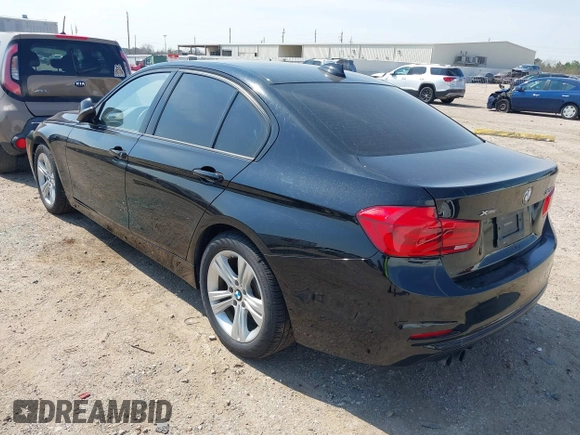 2016 BMW 3 Series 328i xDrive with VIN WBA8E3G55GNU05594, listed as a IAAI auction lot 41634350 with 63,810 mi miles. Bid and sale history available at carsss.com. Image 3.