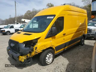2023 Ford Transit Cargo with VIN 1FTBR1X8XPKA66862, listed as a Copart auction lot 56077795 with 41,556 mi miles and Salvage Title. Bid and sale history available at DreamBid. Image 1.