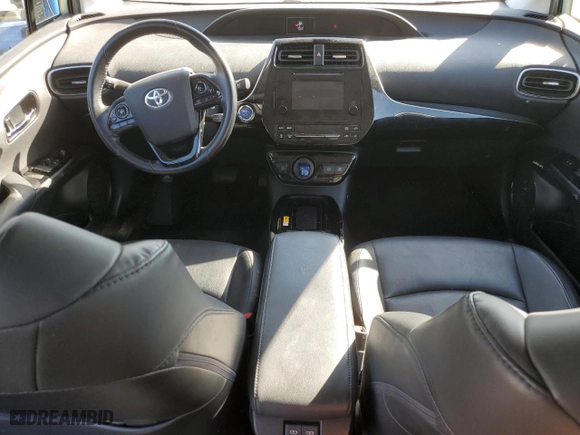 2019 Toyota Prius L Eco with VIN JTDKARFU9K3099164, listed as a Copart auction lot 52913335 with 53,951 mi miles and Salvage Title. Bid and sale history available at carsss.com. Image 8.