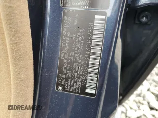 2003 BMW 7 Series 745i with VIN WBAGL63443DP62958, listed as a Copart auction lot 43346805 with 76,468 mi miles and Salvage title. Bid and sale history available at DreamBid. Image 12.