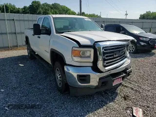 2015 GMC Sierra 2500HD with VIN 1GT22XEG8FZ111398, listed as a Copart auction lot 57408845 with 109,505 mi miles and Salvage title. Bid and sale history available at DreamBid. Image 13.