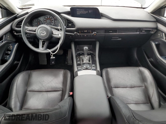 2020 Mazda 3 Premium with VIN 3MZBPBEM8LM125810, listed as a Copart auction lot 65094235 with 27,645 mi miles and Salvage title. Bid and sale history available at DreamBid. Image 8.