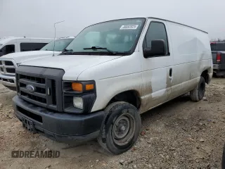 2012 Ford Econoline Cargo Commercial with VIN 1FTNE1EW4CDA97453, listed as a Copart auction lot 88892825 with 225,101 mi miles and Salvage title. Bid and sale history available at DreamBid. Image 1.