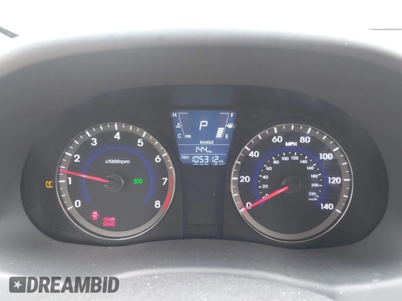 2014 Hyundai Accent GLS with VIN KMHCT4AE0EU739273, listed as a IAAI auction lot 41919295 with 105,312 mi miles and . Bid and sale history available at carsss.com. Image 7.