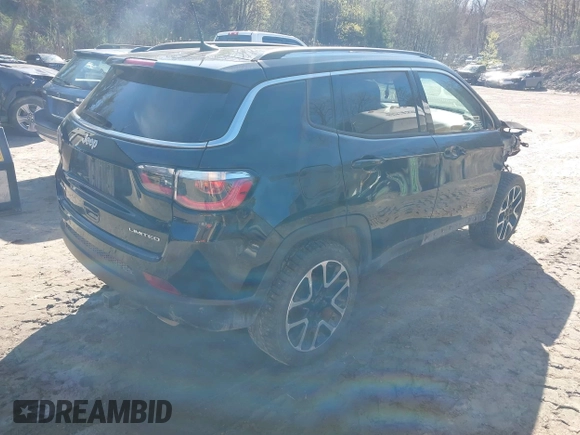 2018 Jeep Compass Limited z VIN 3C4NJDCB6JT481514, wystawiony jako IAAI lot #42156604 z przebiegiem 44 488 mil mil oraz . Historia ofert i sprzedaży dostępna na DreamBid. Obrazek 4.