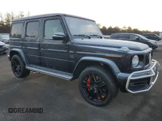2020 Mercedes-Benz G 63 AMG with VIN W1NYC7HJ3LX364367, listed as a Copart auction lot 87410784 with 6,047 mi miles and Salvage title. Bid and sale history available at DreamBid. Image 4.