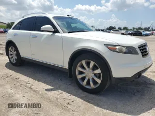 2008 Infiniti FX with VIN JNRAS08U28X102344, listed as a Copart auction lot 51646785 with 91,124 mi miles and Salvage Title. Bid and sale history available at carsss.com. Image 4.