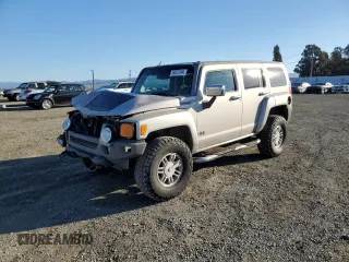 2006 Hummer H3 with VIN 5GTDN136668110739, listed as a Copart auction lot 76972104 with 160,708 mi miles and Salvage Title. Bid and sale history available at DreamBid. Image 1.