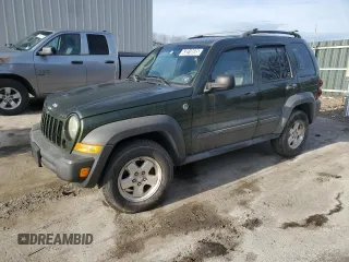 2006 Jeep Liberty Sport with VIN 1J4GL485X6W282158, listed as a Copart auction lot 43818695 with Not Provided miles and Clean Title. Bid and sale history available at carsss.com. Image 1.