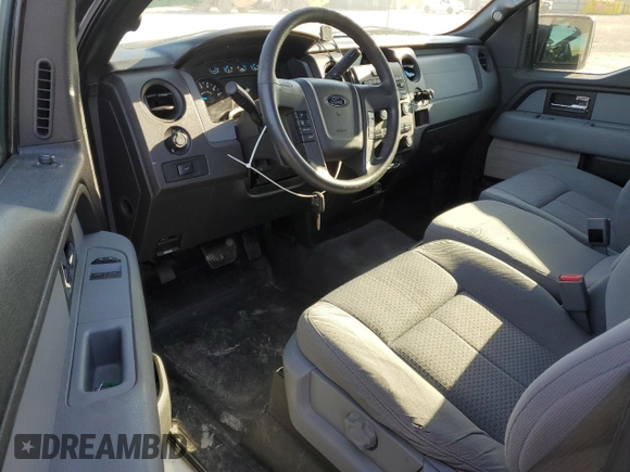 2014 Ford F-150 XL with VIN 1FTMF1EF5EFB30492, listed as a Copart auction lot 53055775 with 179,950 mi miles and Salvage title. Bid and sale history available at DreamBid. Image 8.