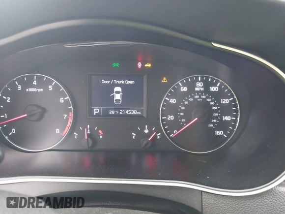 2015 Kia Cadenza Premium with VIN KNALN4D70F5177461, listed as a IAAI auction lot 41382190 with 214,538 mi miles. Bid and sale history available at carsss.com. Image 7.