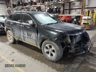 2014 Jeep Grand Cherokee Limited with VIN 1C4RJFBT1EC156536, listed as a IAAI auction lot 41053655 with 204,008 mi miles and . Bid and sale history available at DreamBid. Image 1.