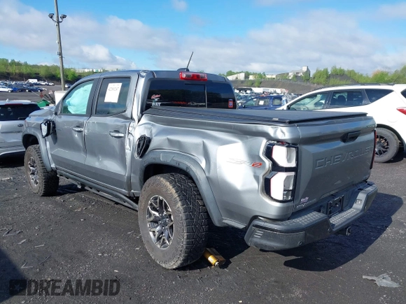 2024 Chevrolet Colorado 4WD ZR2 with VIN 1GCPTFEK4R1287384, listed as a IAAI auction lot 42201247 with 13,053 mi miles and . Bid and sale history available at DreamBid. Image 3.