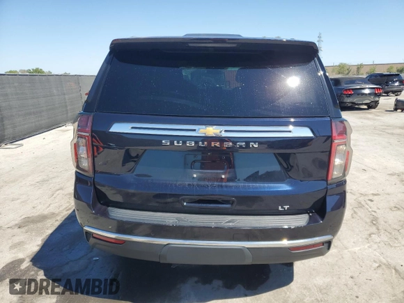 2021 Chevrolet Suburban LT z VIN 1GNSCCKD7MR136894, wystawiony jako Copart lot #48788605 z przebiegiem 57 933 mil mil oraz Szkoda całkowita • Salvage title. Historia ofert i sprzedaży dostępna na DreamBid. Obrazek 6.