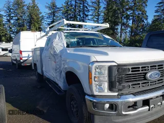 2023 Ford F-250 XL with VIN 1FT7X2BAXPED71157, listed as a IAAI auction lot 41265426 with 23,072 mi miles and . Bid and sale history available at DreamBid. Image 1.