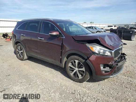 2016 Kia Sorento EX with VIN 5XYPH4A53GG127080, listed as a Copart auction lot 54145025 with 78,814 mi miles and Salvage title. Bid and sale history available at DreamBid. Image 4.