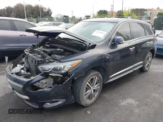 2019 Infiniti QX60 LUXE with VIN 5N1DL0MN1KC512944, listed as a IAAI auction lot 41515162 with 60,090 mi miles. Bid and sale history available at carsss.com. Image 17.