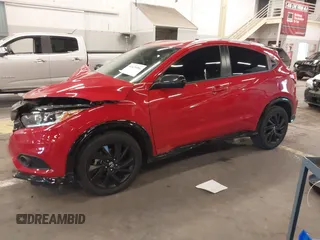 2022 Honda HR-V Sport with VIN 3CZRU6H13NM741124, listed as a IAAI auction lot 41025384 with 39,854 mi miles. Bid and sale history available at carsss.com. Image 18.