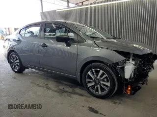 2024 Nissan Versa S with VIN 3N1CN8DV7RL930841, listed as a Copart auction lot 55431305 with 8,022 mi miles and Salvage Title. Bid and sale history available at DreamBid. Image 4.