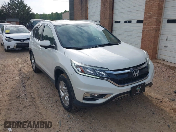 2015 Honda CR-V EX-L with VIN 5J6RM4H72FL069441, listed as a IAAI auction lot 42018910 with 94,692 mi miles. Bid and sale history available at carsss.com. Image 1.