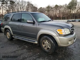 2004 Toyota Sequoia SR5 with VIN 5TDZT34AX4S218937, listed as a Copart auction lot 88211735 with 0 mi miles and Salvage Title. Bid and sale history available at carsss.com. Image 4.