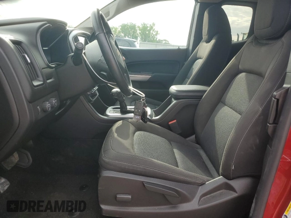 2017 Chevrolet Colorado 4WD LT with VIN 1GCHTCEN4H1323585, listed as a Copart auction lot 62183875 with 23,680 mi miles and Salvage title. Bid and sale history available at DreamBid. Image 7.