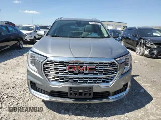 2023 GMC Terrain Denali with VIN 3GKALXEG6PL138220, listed as a Copart auction lot 50645235 with 57,048 mi miles and Salvage title. Bid and sale history available at DreamBid. Image 5.