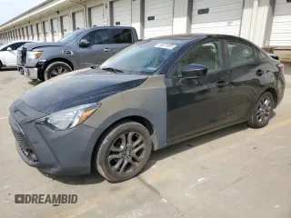 2019 Toyota Yaris L with VIN 3MYDLBYV7KY502857, listed as a Copart auction lot 55521895 with 150,473 mi miles and Salvage title. Bid and sale history available at DreamBid. Image 1.