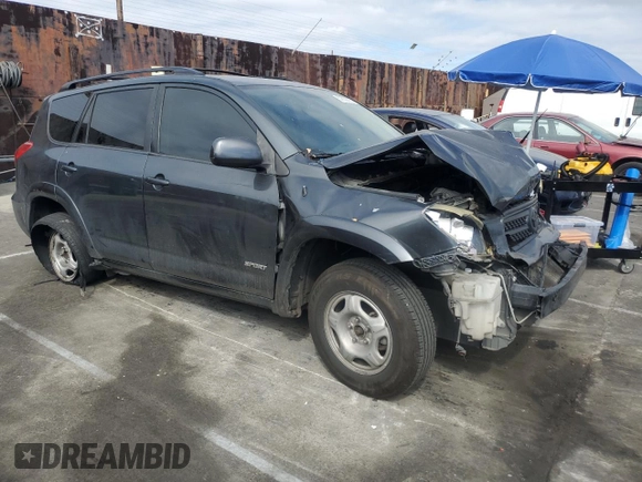 2006 Toyota RAV4 Sport with VIN JTMZD32V665022022, listed as a Copart auction lot 50558005 with 314,009 mi miles and Salvage Title. Bid and sale history available at carsss.com. Image 4.