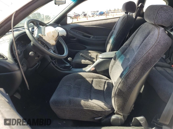 1995 Ford Mustang with VIN 1FALP4045SF211509, listed as a Copart auction lot 75002694 with 82,368 mi miles and Salvage Title. Bid and sale history available at carsss.com. Image 7.