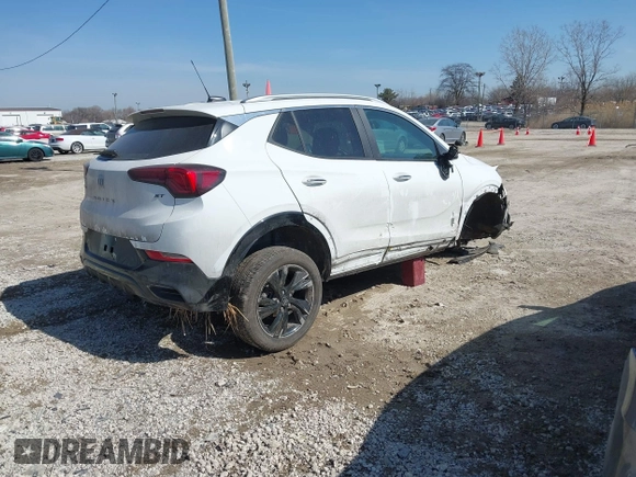 2024 Buick Encore GX Sport Touring z VIN KL4AMESL6RB189875, wystawiony jako IAAI lot #41780976 z przebiegiem 22 969 mil mil oraz . Historia ofert i sprzedaży dostępna na DreamBid. Obrazek 4.