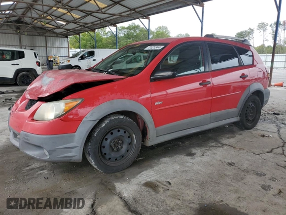 2004 Pontiac Vibe with VIN 5Y2SL62824Z435562, listed as a Copart auction lot 70525344 with 206,275 mi miles and Salvage Title. Bid and sale history available at carsss.com. Image 1.