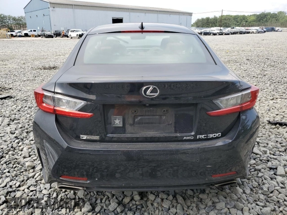 2016 Lexus RC 300 F Sport with VIN JTHSM5BC3G5000278, listed as a Copart auction lot 59904265 with 110,158 mi miles and Salvage title. Bid and sale history available at DreamBid. Image 6.