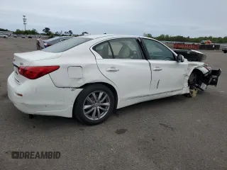2015 Infiniti Q50 Premium with VIN JN1BV7AR1FM392815, listed as a Copart auction lot 58065645 with 89,233 mi miles and Salvage title. Bid and sale history available at DreamBid. Image 3.