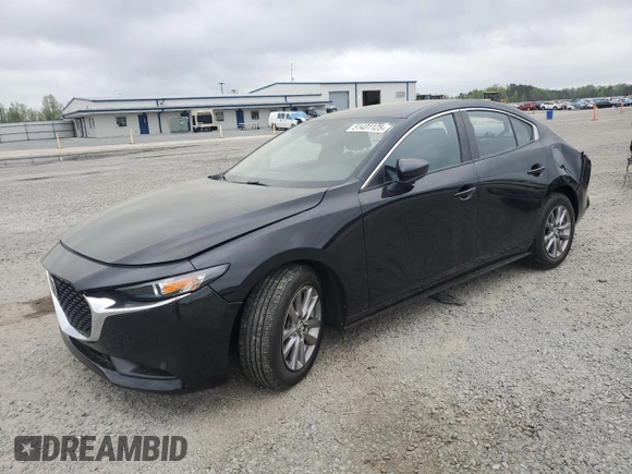 2021 Mazda 3 2.0 with VIN JM1BPAA76M1322440, listed as a Copart auction lot 51431125 with 42,603 mi miles and Salvage Title. Bid and sale history available at DreamBid. Image 1.