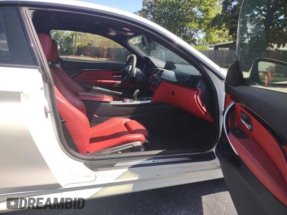 2016 BMW 4 Series 428i xDrive with VIN WBA3N9C58GK249703, listed as a Copart auction lot 53071765 with 83,881 mi miles and Clean title. Bid and sale history available at DreamBid. Image 5.