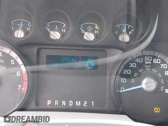 2014 Ford Super Duty F-250 SRW XL with VIN 1FT7W2B65EEB85926, listed as a IAAI auction lot 41251946 with 275,096 mi miles. Bid and sale history available at carsss.com. Image 7.