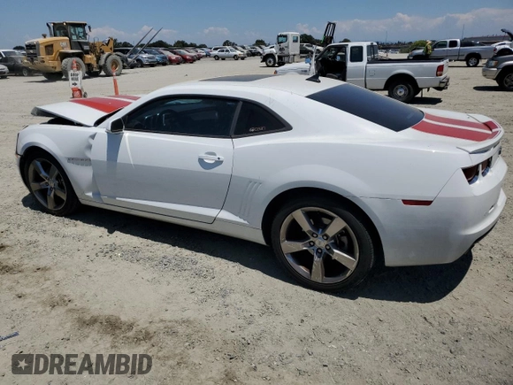 2011 Chevrolet Camaro 2LT with VIN 2G1FC1ED5B9156622, listed as a Copart auction lot 63245565 with 108,714 mi miles and Salvage title. Bid and sale history available at DreamBid. Image 2.