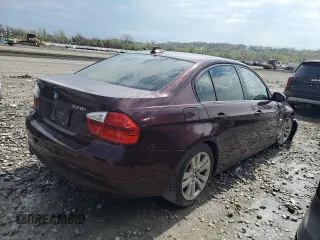 2007 BMW 3 Series 328i with VIN WBAVA37527NL15737, listed as a Copart auction lot 52809515 with Not provided miles and Salvage title. Bid and sale history available at DreamBid. Image 3.