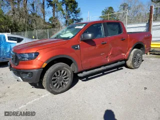 2019 Ford Ranger XL with VIN 1FTER4FHXKLB10457, listed as a Copart auction lot 46922625 with 41,633 mi miles and Salvage Title. Bid and sale history available at carsss.com. Image 1.