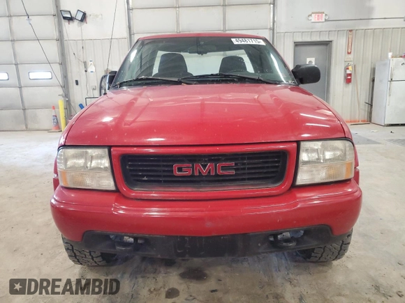 2000 GMC Sonoma SLS w/1SJ Pkg with VIN 1GTCT19W3Y8139635, listed as a Copart auction lot 49481715 with 180,926 mi miles and Salvage Title. Bid and sale history available at carsss.com. Image 5.