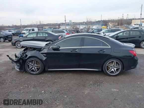 2015 Mercedes-Benz CLA 45 AMG with VIN WDDSJ5CB7FN181583, listed as a IAAI auction lot 41475027 with 127,602 mi miles and . Bid and sale history available at DreamBid. Image 14.