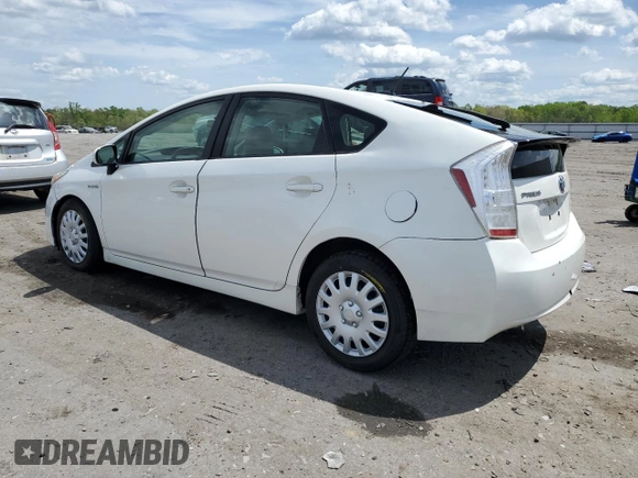 2011 Toyota Prius I with VIN JTDKN3DU6B5335486, listed as a Copart auction lot 54120745 with 208,650 mi miles and Salvage Title. Bid and sale history available at carsss.com. Image 2.