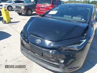 2023 Toyota Prius LE with VIN JTDACAAU9P3007704, listed as a IAAI auction lot 42037372 with 36,276 mi miles. Bid and sale history available at carsss.com. Image 18.