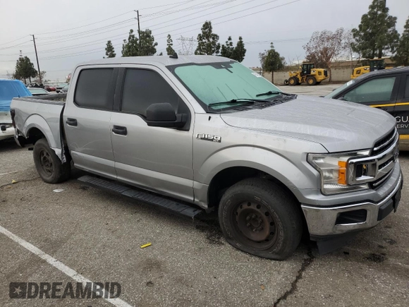 2020 Ford F-150 XL with VIN 1FTEW1C4XLKE08149, listed as a Copart auction lot 49164625 with Not provided miles and Salvage title. Bid and sale history available at DreamBid. Image 4.