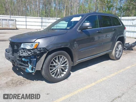 2017 Jeep Grand Cherokee Summit with VIN 1C4RJFJT9HC759417, listed as a IAAI auction lot 42199460 with 129,113 mi miles and . Bid and sale history available at DreamBid. Image 2.