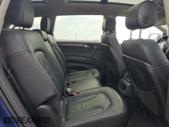 2014 Audi Q7 Premium Plus с VIN WA1LGAFE2ED010914, выставлен на аукционе Copart как лот 59791355 с пробегом 141 819 миль миль и Списание • Salvage title. История ставок и продаж доступна на DreamBid. Изображение 11.