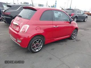 2013 FIAT 500 Sport with VIN 3C3CFFBR5DT544145, listed as a IAAI auction lot 42346912 with 137,622 mi miles and . Bid and sale history available at DreamBid. Image 4.