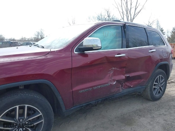 2019 Jeep Grand Cherokee Limited X with VIN 1C4RJFBGXKC620812, listed as a IAAI auction lot 41776960 with 67,251 mi miles. Bid and sale history available at carsss.com. Image 6.